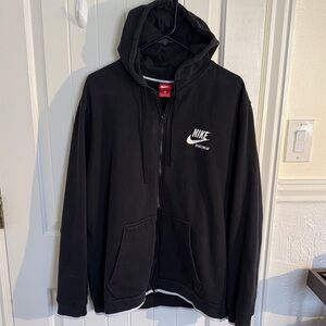 Nike Men's Sportswear Club Fleece Full-Zip Hoodie.